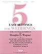 Five Easy Settings for Weddings Handbell sheet music cover